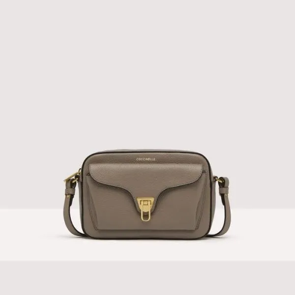 Coccinelle Beat Soft Small Warm Taupe Women Coccinelle Crossbody Bags