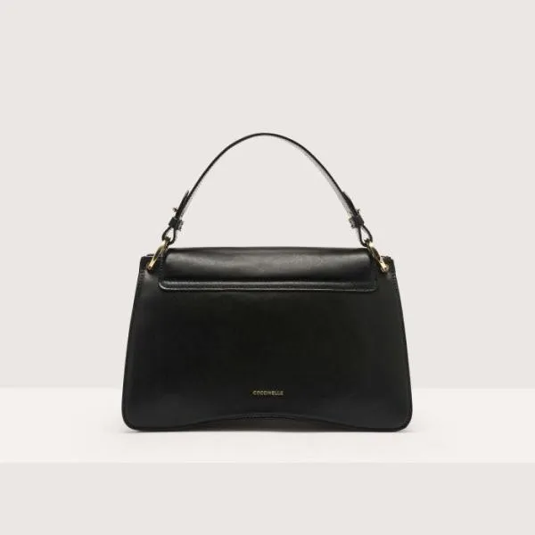 Coccinelle CMe Calf Cocker Medium Noir Women Coccinelle Top Handle Bag Coccinelle CMe Calf Cocker Medium Noir Women Coccinelle Top Handle Bag