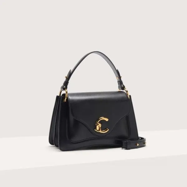 Coccinelle CMe Calf Cocker Small Noir Women Coccinelle Top Handle Bag Coccinelle CMe Calf Cocker Small Noir Women Coccinelle Top Handle Bag