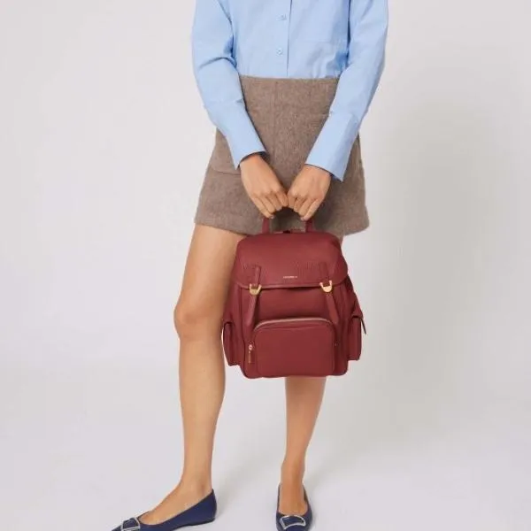Coccinelle Campus Medium Brandy Women Coccinelle Backpacks Coccinelle Campus Medium Brandy Women Coccinelle Backpacks