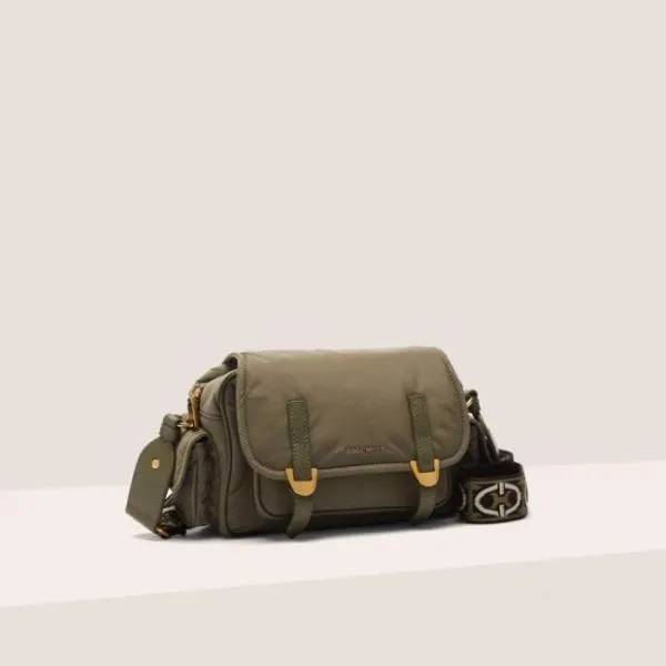 Coccinelle Campus Puffy Nylon Small Laurel Green Women Coccinelle Crossbody Bags Coccinelle Campus Puffy Nylon Small Laurel Green Women Coccinelle Crossbody Bags
