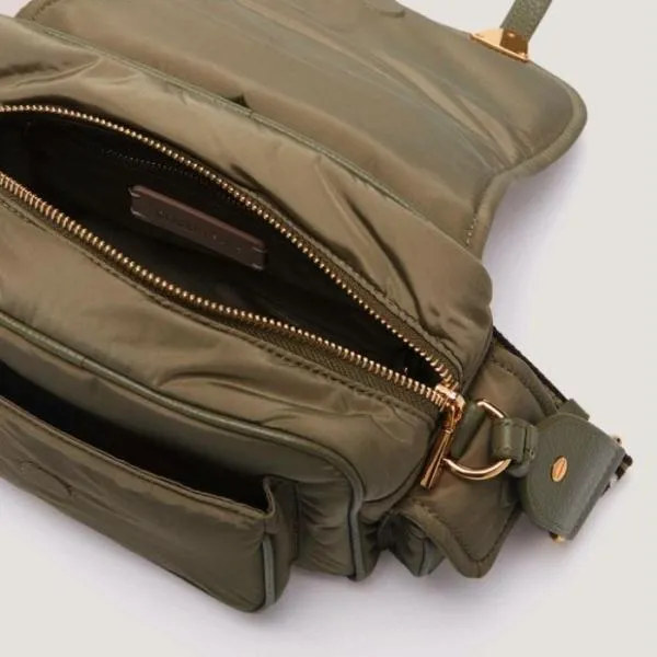 Coccinelle Campus Puffy Nylon Small Laurel Green Women Coccinelle Crossbody Bags Coccinelle Campus Puffy Nylon Small Laurel Green Women Coccinelle Crossbody Bags