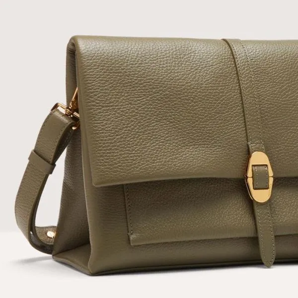Coccinelle Dorian Medium Laurel Green Women Coccinelle Shoulder Bags Coccinelle Dorian Medium Laurel Green Women Coccinelle Shoulder Bags