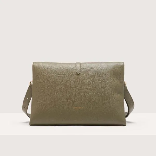 Coccinelle Dorian Medium Laurel Green Women Coccinelle Shoulder Bags Coccinelle Dorian Medium Laurel Green Women Coccinelle Shoulder Bags