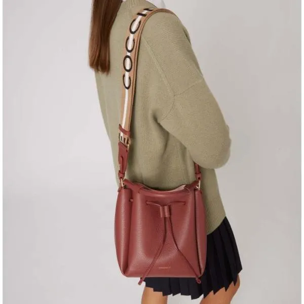 Coccinelle Eclyps Small Brandy Women Coccinelle Bucket Bags Coccinelle Eclyps Small Brandy Women Coccinelle Bucket Bags