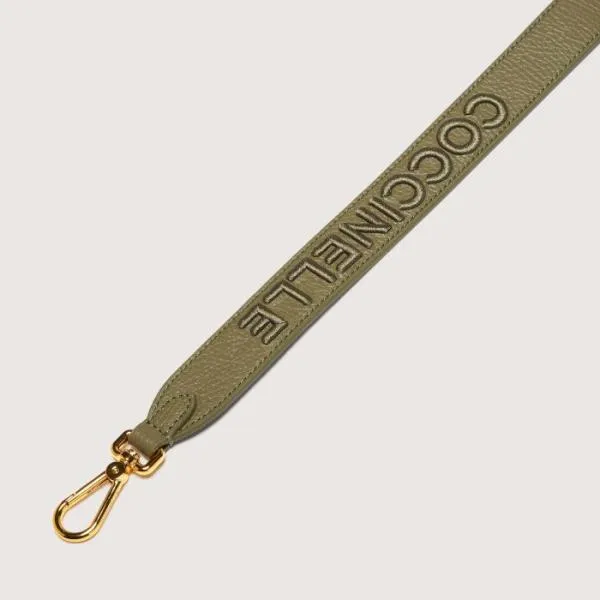 Coccinelle Embroidery Logo Laurel Green Women Coccinelle Straps Coccinelle Embroidery Logo Laurel Green Women Coccinelle Straps