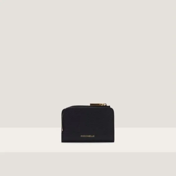 Coccinelle Kelsey Noir Women Coccinelle Wallets and Small Leather Goods Coccinelle Kelsey Noir Women Coccinelle Wallets and Small Leather Goods