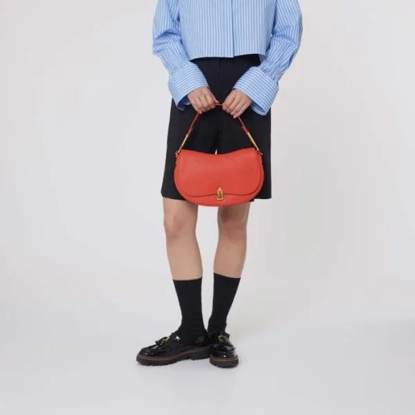 Coccinelle Magie Soft Medium Grenadine Red Women Coccinelle Top Handle Bag Coccinelle Magie Soft Medium Grenadine Red Women Coccinelle Top Handle Bag