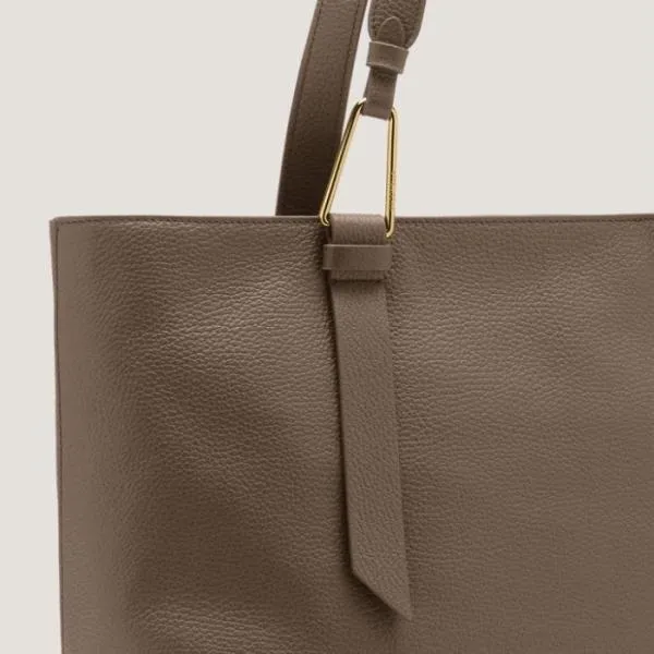 Coccinelle Malory Large Warm Taupe Women Coccinelle Tote Bags Coccinelle Malory Large Warm Taupe Women Coccinelle Tote Bags