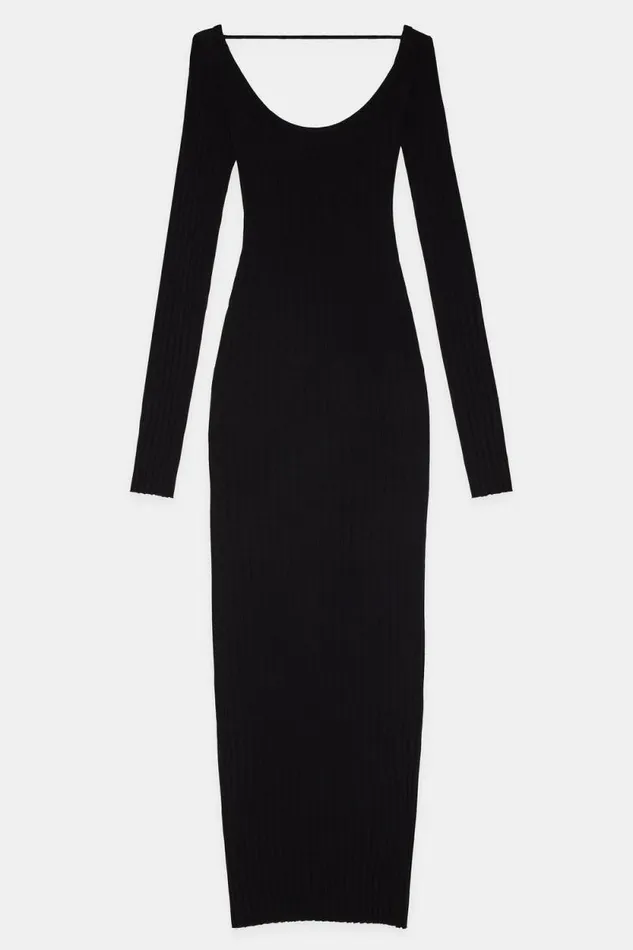 COTTON CITIZEN DRESSES Capri Maxi Dress Jet Black 8211 Women