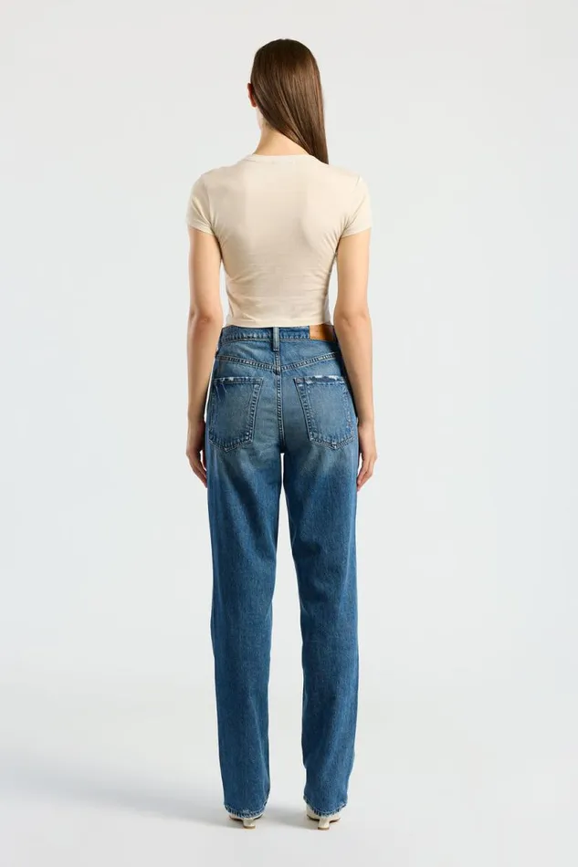 COTTON CITIZEN TEES Standard Baby Tee Vintage Oatmeal 8211 Women