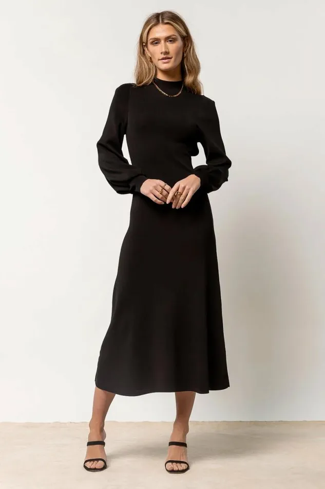 Demi Cut Out Dress In Black 8211 FINAL SALE Black Women Bohme Dresses