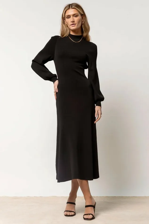 Demi Cut Out Dress In Black 8211 FINAL SALE Black Women Bohme Dresses