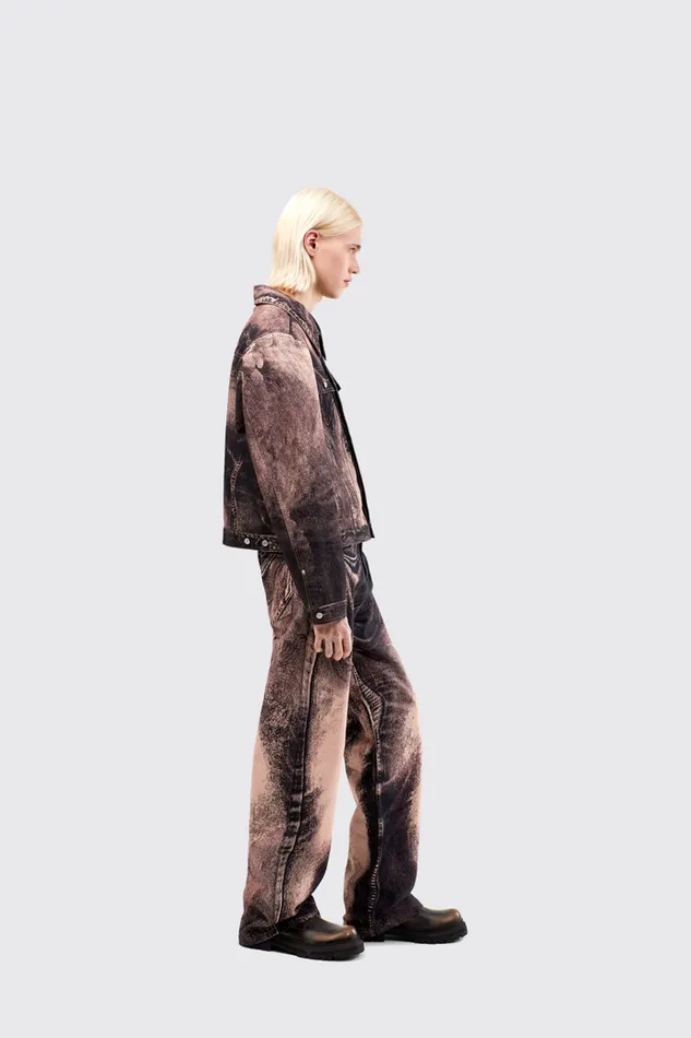 Denim Men Camper Denim Jeans Dusty Pink Denim Jeans