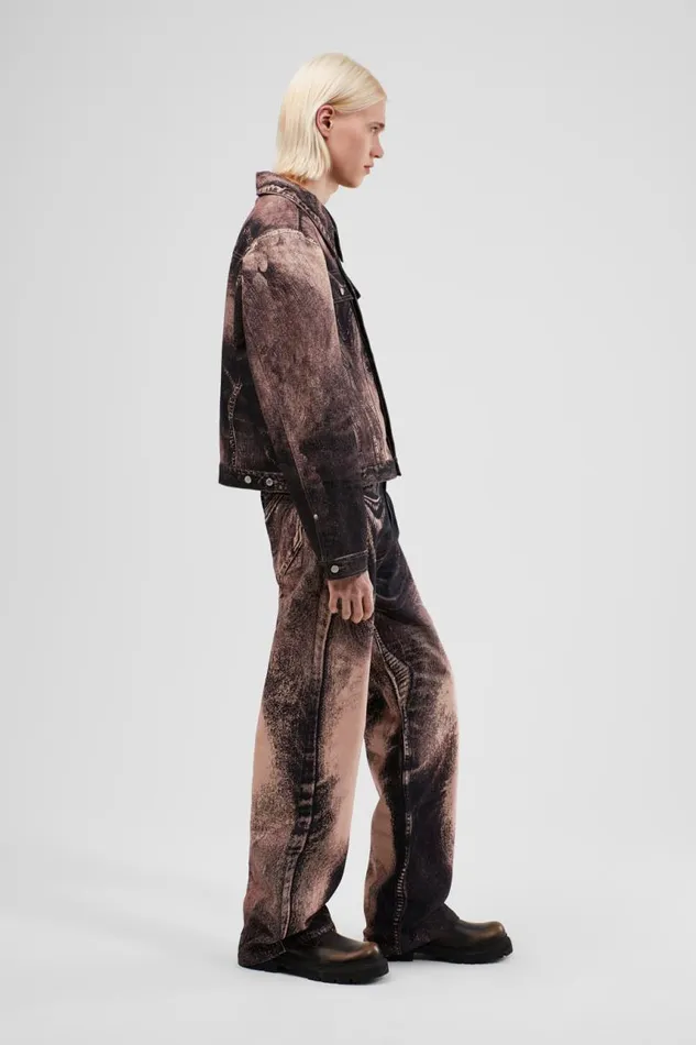 Denim Men Camper Denim Jeans Dusty Pink Denim Jeans
