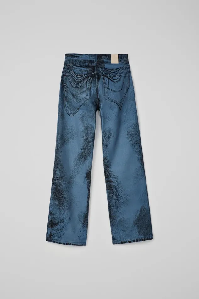 Denim Women Camper Denim Jeans Dark BlueBlack Distorted Print Denim Jeans Denim Women Camper Denim Jeans Dark BlueBlack Distorted Print Denim Jeans