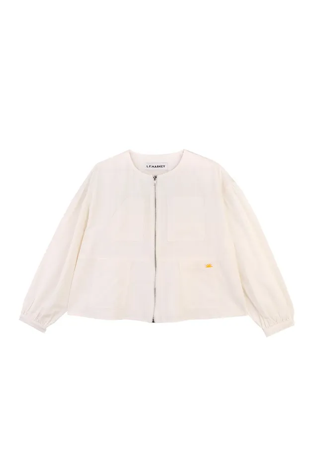 Dillon Top White Womens LF Markey Tops