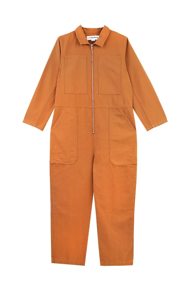 Dominic Boilersuit Walnut Womens LF Markey One Pieces