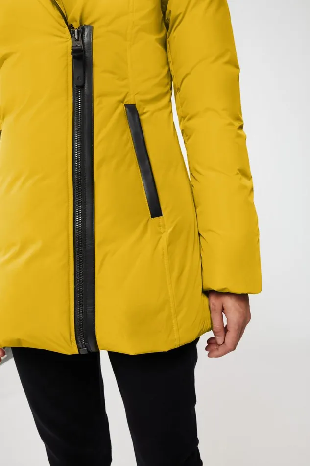 Downs and Jackets Women Mackage ADALI Down Coat With Signature Mackage Collar Black