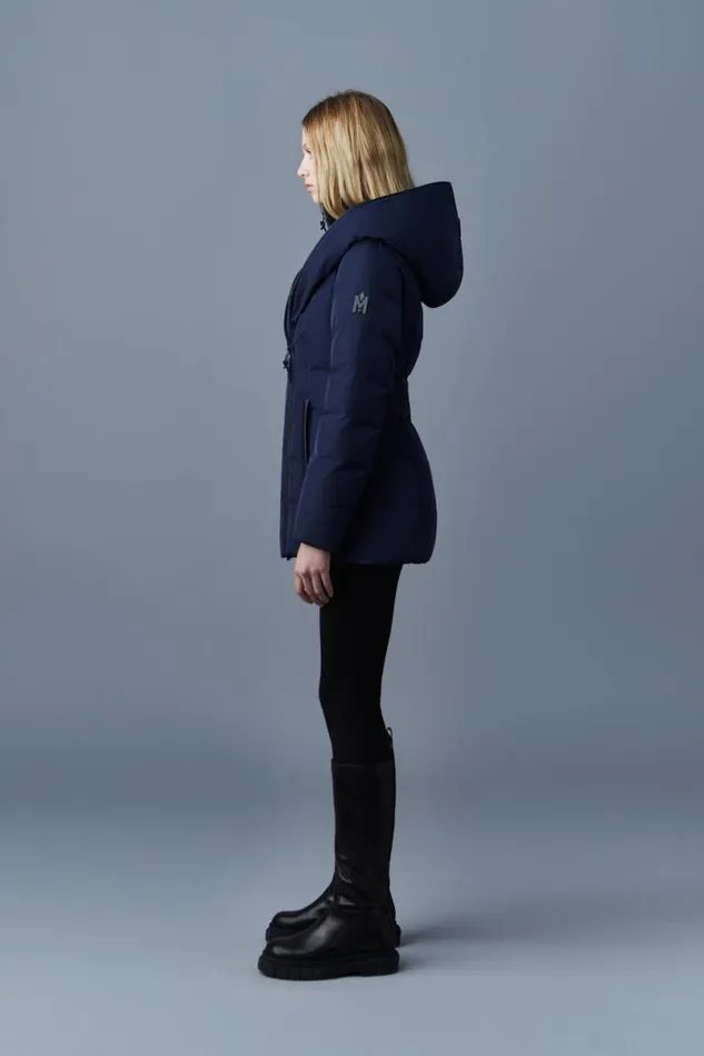 Downs and Jackets Women Mackage ADALI Down Coat With Signature Mackage Collar Black