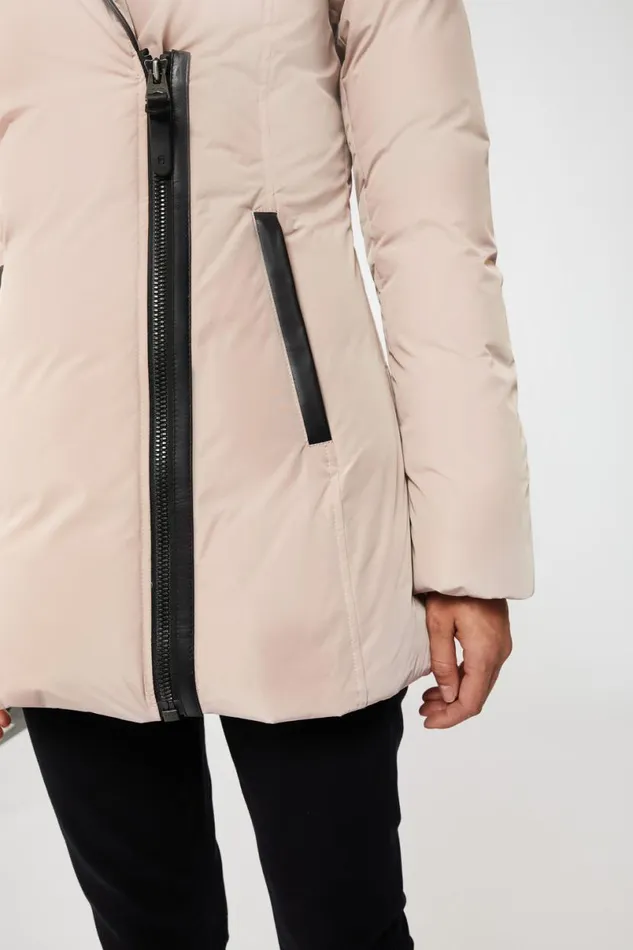 Downs and Jackets Women Mackage ADALI Down Coat With Signature Mackage Collar Black