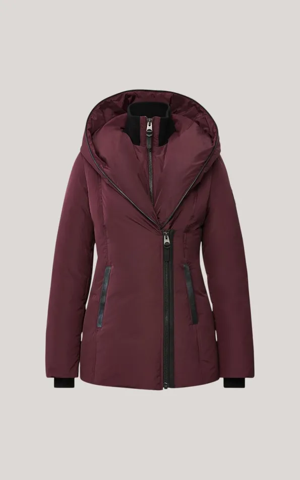 Downs and Jackets Women Mackage ADALI Down Coat With Signature Mackage Collar Black
