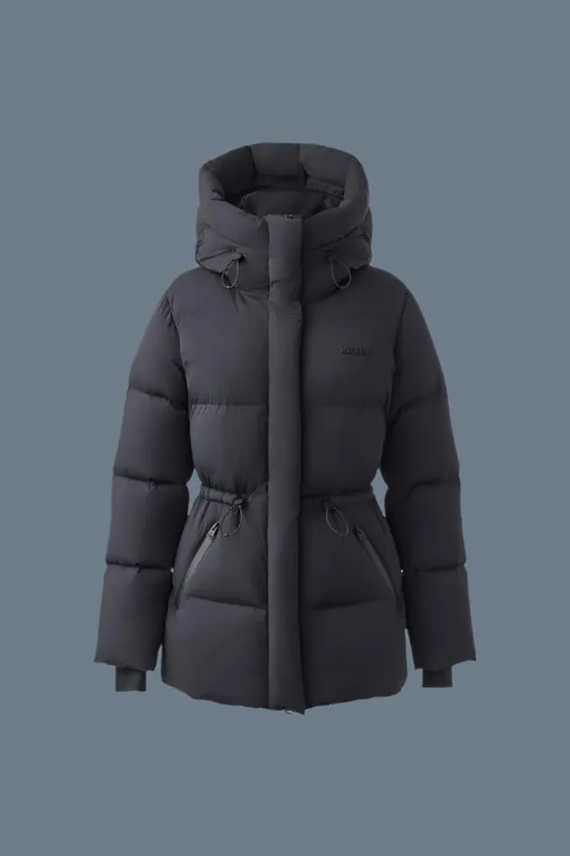 Downs and Jackets Women Mackage FREYACITY Stretch Light Down Jacket Black Downs and Jackets Women Mackage FREYACITY Stretch Light Down Jacket Black