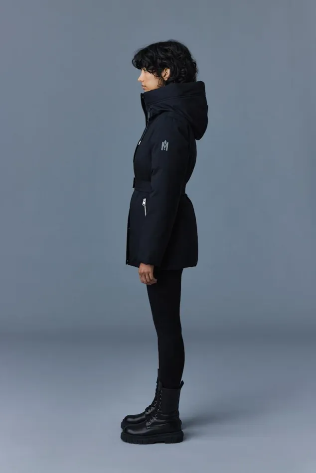 Downs and Jackets Women Mackage JENI 2in1 Down Parka With Removable Bib Black Downs and Jackets Women Mackage JENI 2in1 Down Parka With Removable Bib Black