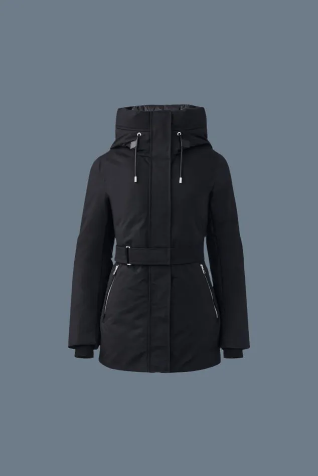 Downs and Jackets Women Mackage JENI 2in1 Down Parka With Removable Bib Black Downs and Jackets Women Mackage JENI 2in1 Down Parka With Removable Bib Black