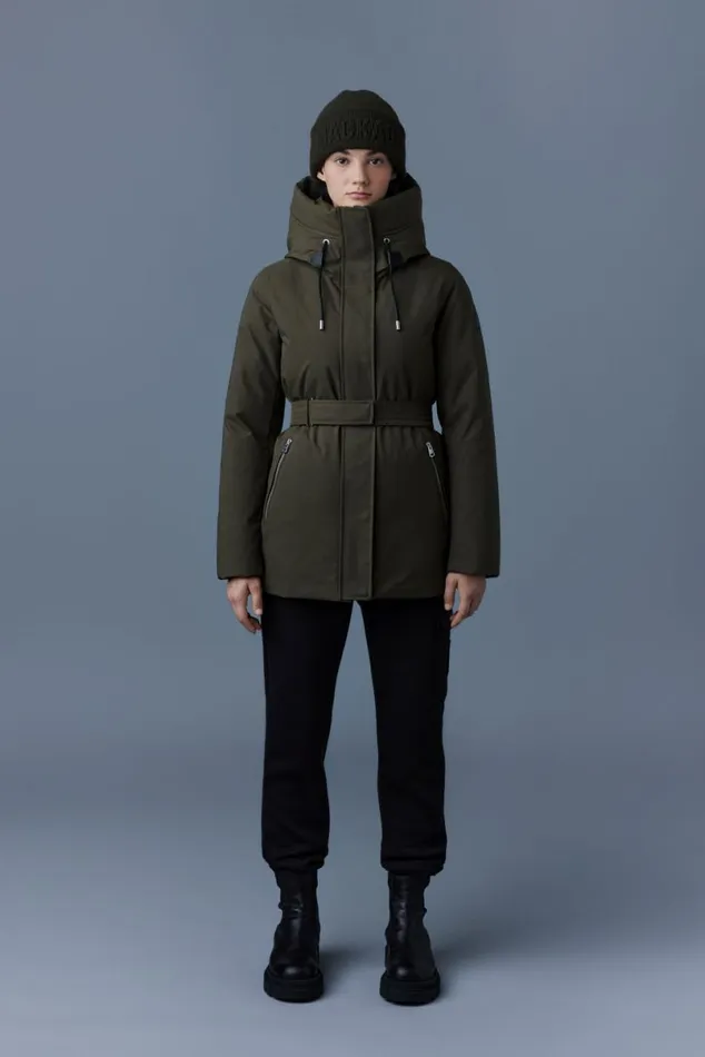 Downs and Jackets Women Mackage JENI 2in1 Down Parka With Removable Bib Black Downs and Jackets Women Mackage JENI 2in1 Down Parka With Removable Bib Black