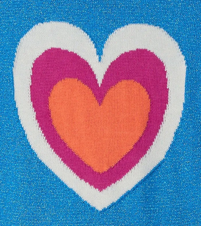 Dresses Girls Hatley Girls Hearts Dropped Waist Sweater Dress