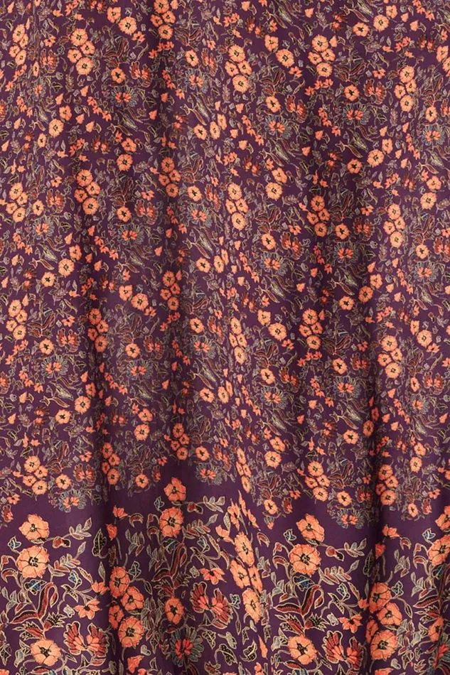Dresses Shop Natalie Martin KATE LONG SLEEVE MAXI Petite Fleur Noire