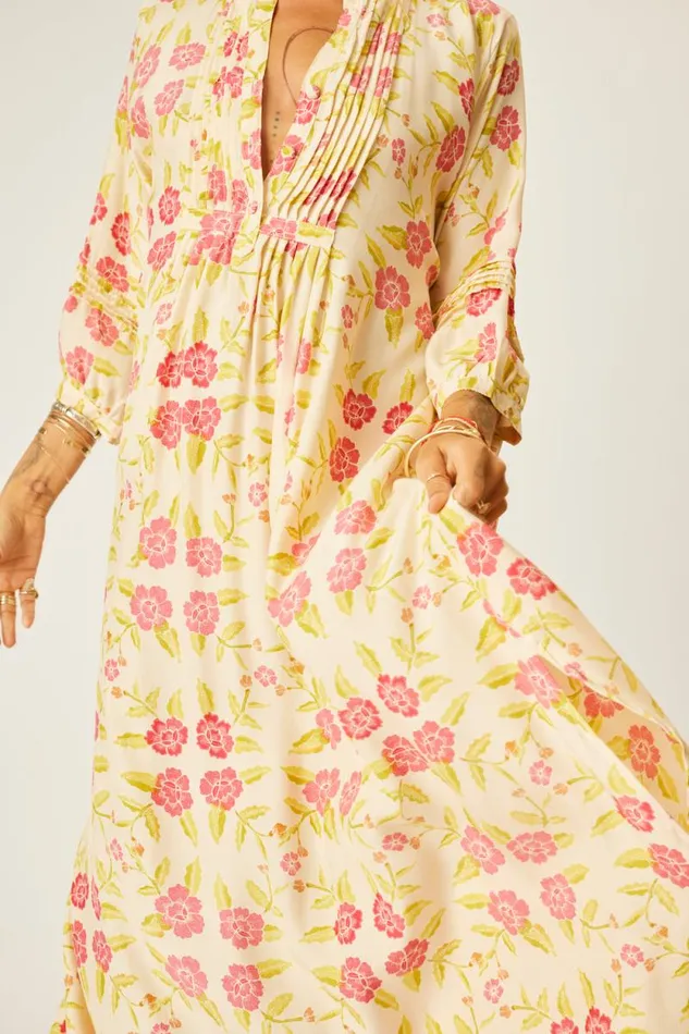 Dresses Shop Natalie Martin SAMMIE MAXI Prairie Dusty Crimson