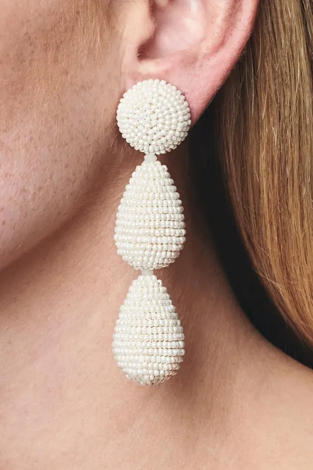 Earrings Women Sachin and Babi Arielle Earrings 8211 Smooth Beads