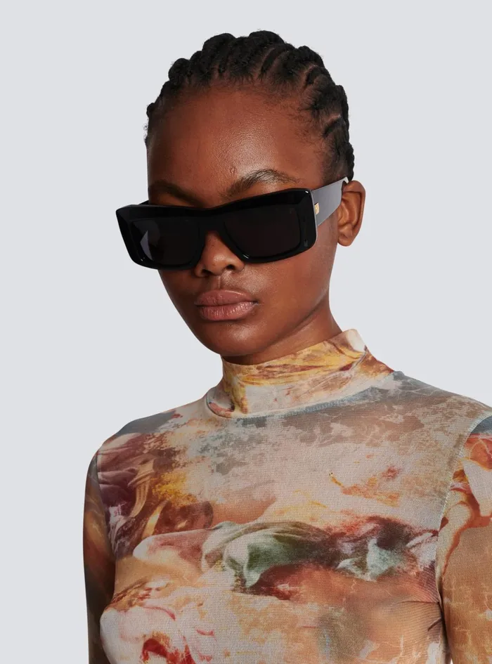 Envie Sunglasses Black WomenMen Balmain Eyewear