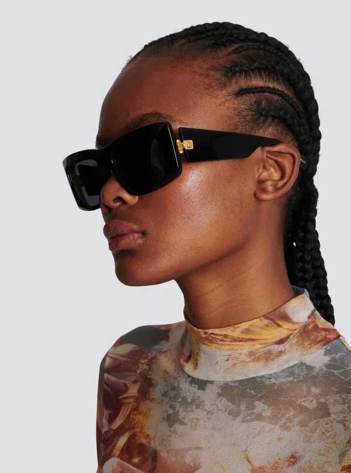 Envie Sunglasses Black WomenMen Balmain Eyewear