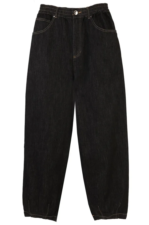 Fergus Jeans Black Womens LF Markey Trousers