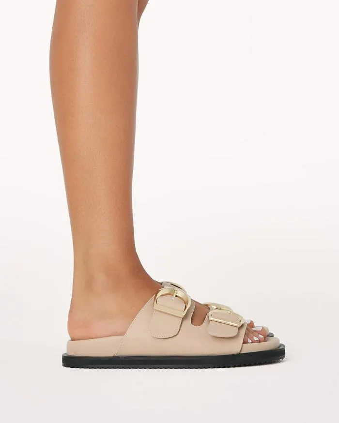 Flats Billini Sandals and Slides TAYO CASHEW