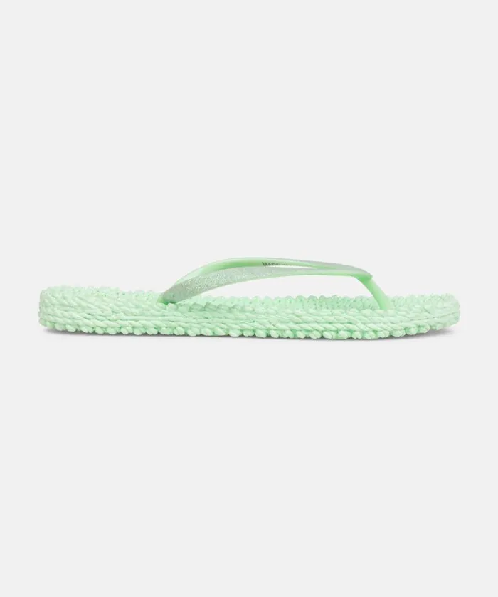 Flip Flop With Glitter 8211 Dusty Agua Shoes Ilse Jacobsen Flip Flops