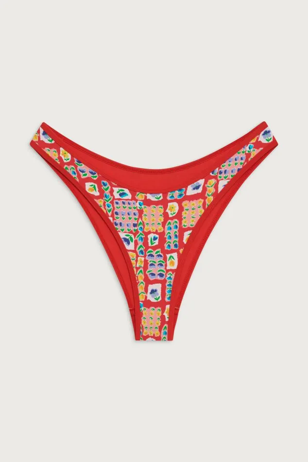 Frankies Bikinis Bikinis Women Dove Classic Bikini Bottom Field Of Dreams
