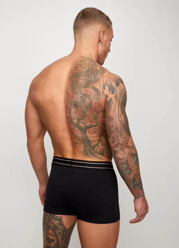 Gym King Accessories Men Boxers 3PK 8211 BlackGold
