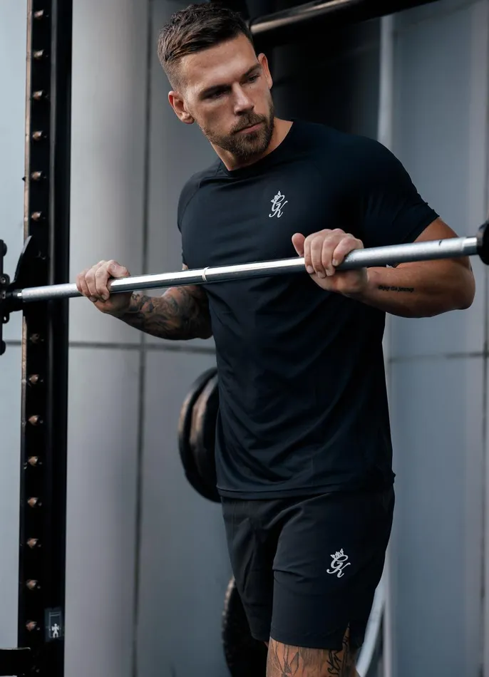 Gym King Gymwear Men Energy Tee 8211 Black
