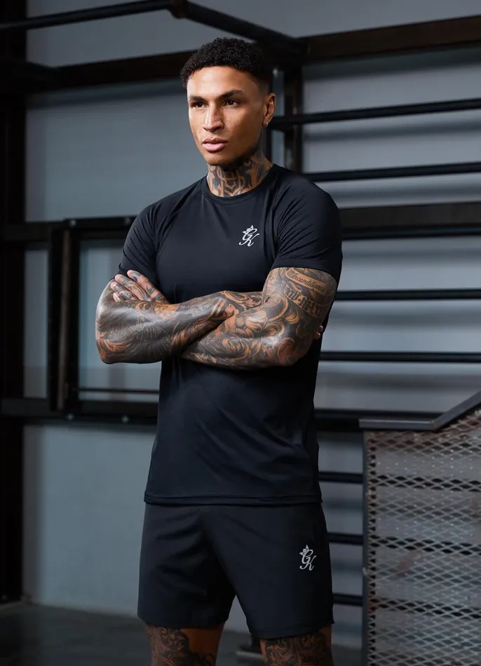 Gym King Gymwear Men Energy Tee 8211 Black