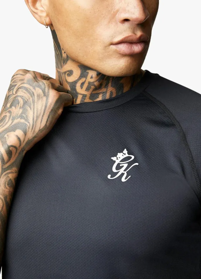 Gym King Gymwear Men Energy Tee 8211 Black