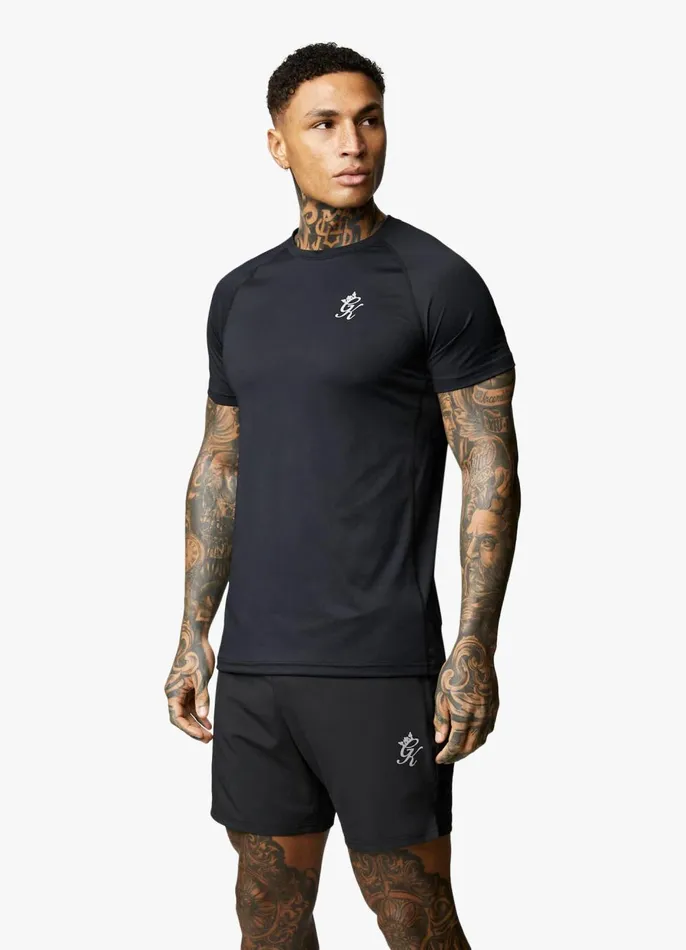 Gym King Gymwear Men Energy Tee 8211 Black