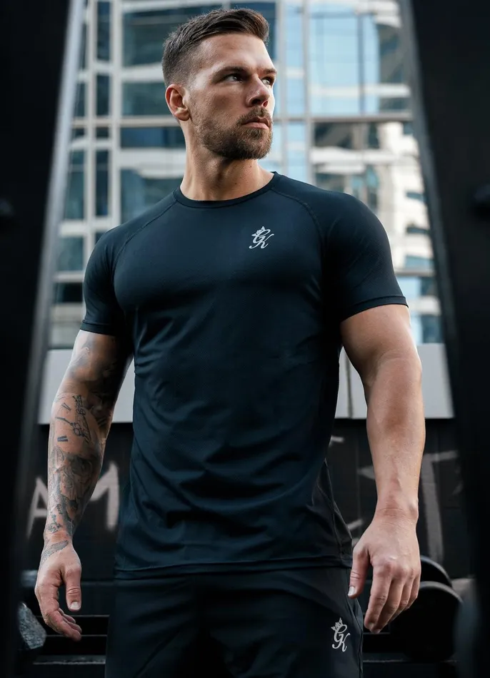 Gym King Gymwear Men Energy Tee 8211 Black