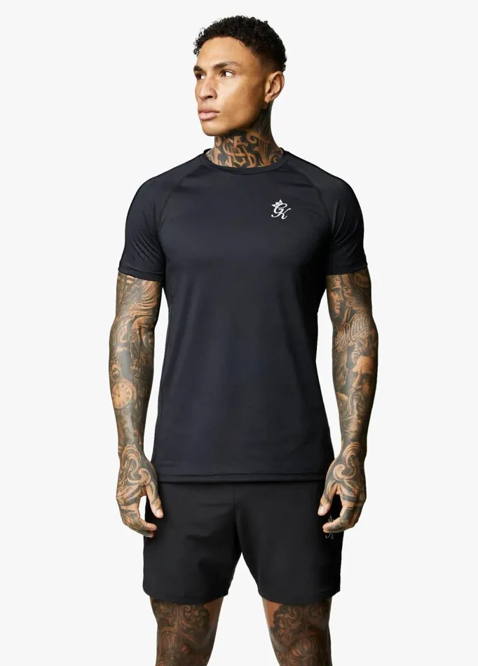Gym King Gymwear Men Energy Tee 8211 Black