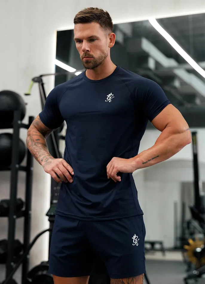 Gym King Gymwear Men Energy Tee 8211 Navy