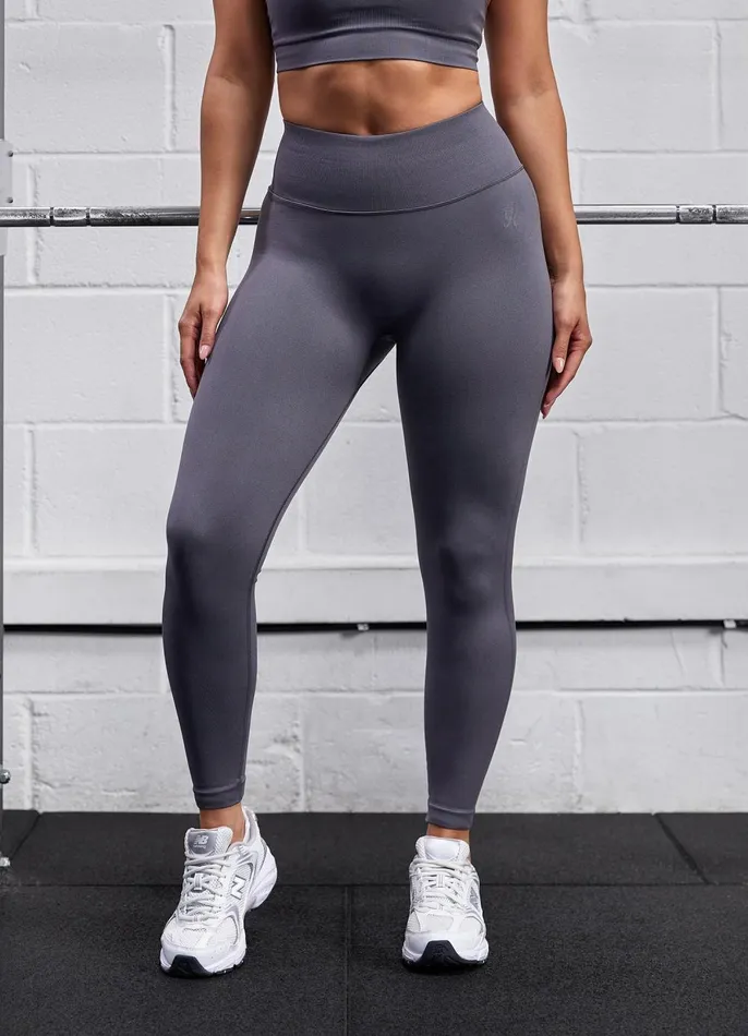 Gym King Leggings Women Sculpt Seamless Legging 8211 Space Grey
