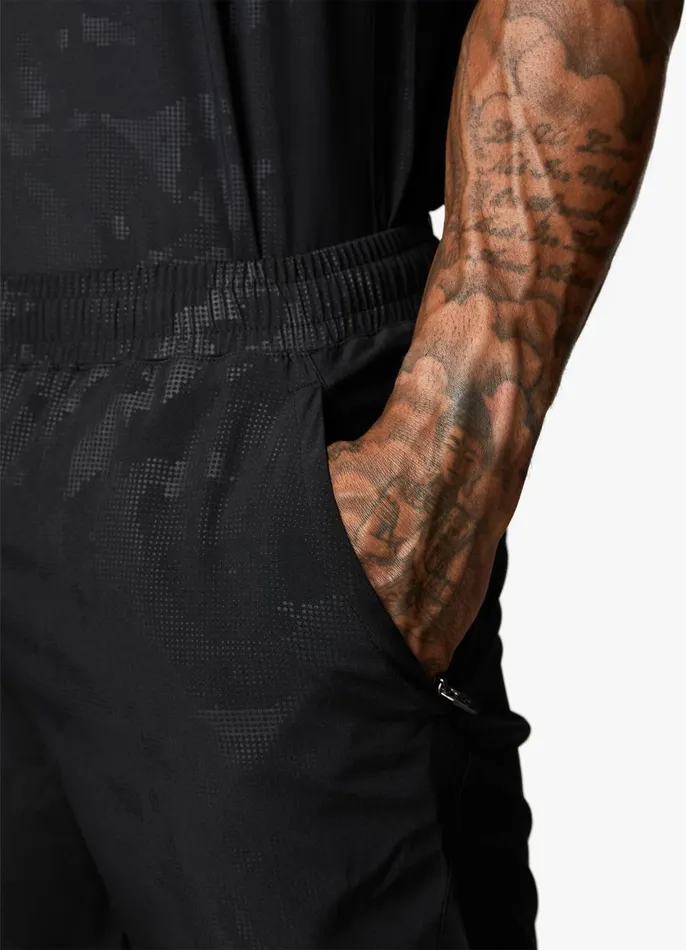 Gym King Shorts Men Debossed Camo Short 5034 8211 Black
